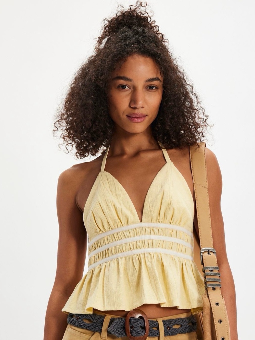 Free People Nara Halter Top